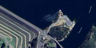 aerial image alliance baot ramp Lake Eildon 